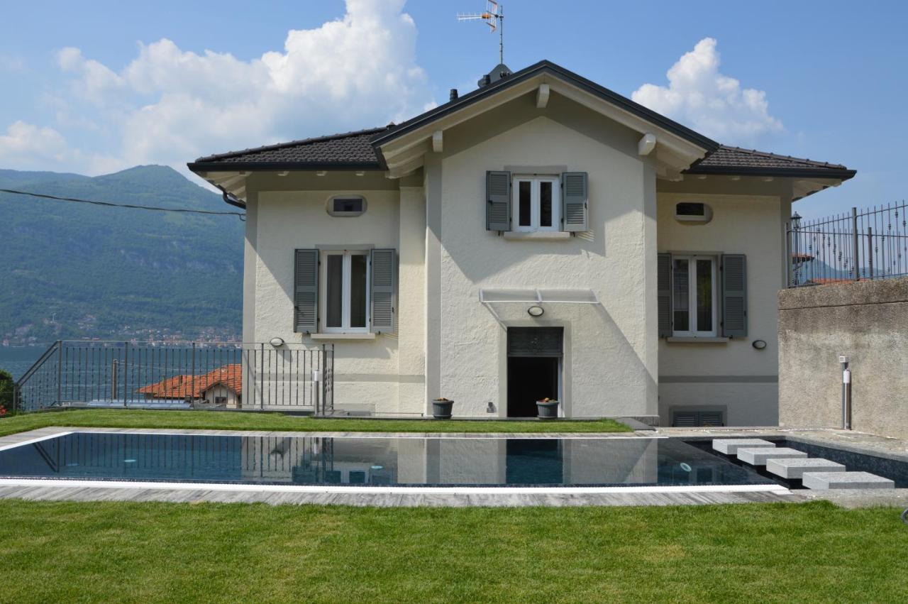 Lescen White Residence - Swimming Pool Lezzeno Luaran gambar