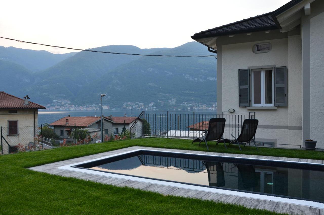 Lescen White Residence - Swimming Pool Lezzeno Luaran gambar