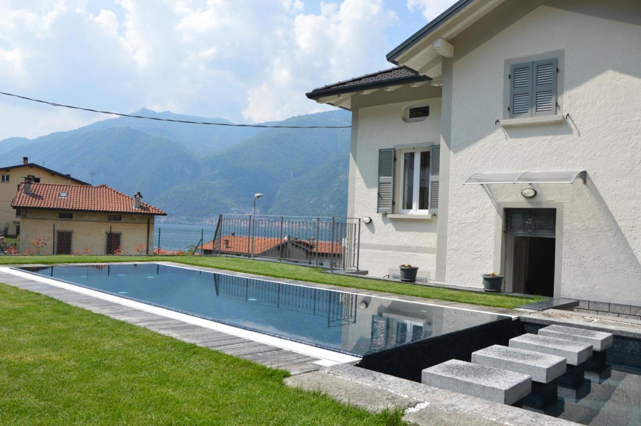 Lescen White Residence - Swimming Pool Lezzeno Luaran gambar